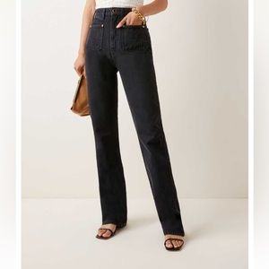 KHAITE Isabella jeans black